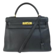 Hermès Vintage Pre-owned Laeder handvskor Black, Dam