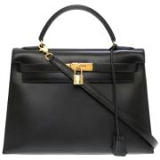 Hermès Vintage Pre-owned Laeder handvskor Black, Dam