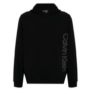 Calvin Klein Svart Beauty Grafisk Sweatshirt Black, Herr