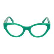 Miu Miu Kattögon Glasögon Green, Unisex