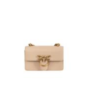 Pinko Damväska Kollektion Beige, Dam