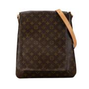 Louis Vuitton Vintage Pre-owned Canvas louis-vuitton-vskor Brown, Dam