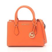 Michael Kors Pre-owned Pre-owned Laeder handvskor Orange, Dam