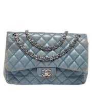 Chanel Vintage Pre-owned Laeder chanel-vskor Blue, Dam