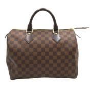 Louis Vuitton Vintage Pre-owned Canvas louis-vuitton-vskor Brown, Dam