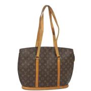 Louis Vuitton Vintage Pre-owned Canvas axelremsvskor Brown, Dam