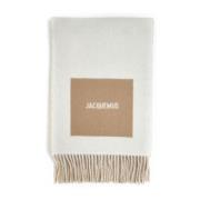 Jacquemus Stilfull Scarf Kollektion Beige, Herr