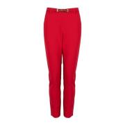 Liu Jo Elegant Slim Fit Byxor Red, Dam