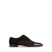 Christian Louboutin Stiliga Skor för Modeälskare Black, Herr