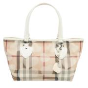 Burberry Vintage Pre-owned Laeder totevskor White, Dam