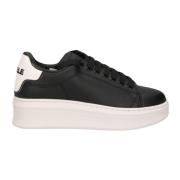 Gaëlle Paris Beth Sneakers med Logo på Hälen Black, Dam