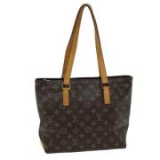 Louis Vuitton Vintage Pre-owned Canvas handvskor Brown, Dam