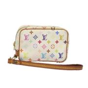 Louis Vuitton Vintage Pre-owned Canvas necessrer White, Dam