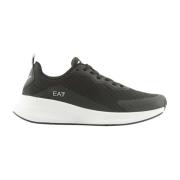 Emporio Armani EA7 Maverick KPU Sneakers Lättvikt Komfort Black, Dam