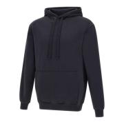 A-Cold-Wall Svart Bomulls Sweatshirt med Huva Black, Herr