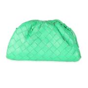 Bottega Veneta Vintage Pre-owned Laeder necessrer Green, Dam