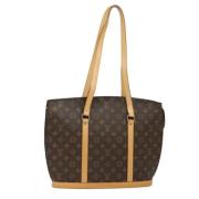 Louis Vuitton Vintage Pre-owned Canvas axelremsvskor Brown, Dam