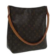 Louis Vuitton Vintage Pre-owned Canvas handvskor Brown, Dam