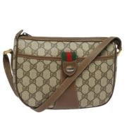 Gucci Vintage Pre-owned Laeder gucci-vskor Beige, Dam