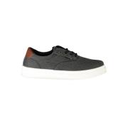 Carrera Svart Polyester Sneaker med Snören Black, Herr