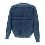 Diesel Mysig K-Klevery Sweater i Olika Färger Blue, Herr