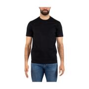 Emporio Armani Stilfull T-shirt Kollektion Black, Dam