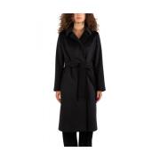 Max Mara Damrock med krage Black, Dam