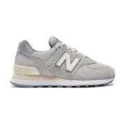 New Balance Suede Mesh Sneakers Gray, Dam