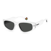 Polaroid Stiliga solglasögon PLD 6169/S White, Unisex