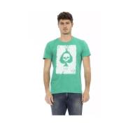 Trussardi Smaragd Casual Elegance Kortärmad T-shirt Green, Herr