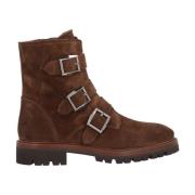 Alpe Brun Avslappnad Mocka Dam Boots Brown, Dam