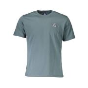 North Sails Grön Logo Detalj T-shirt Green, Herr