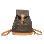 Louis Vuitton Vintage Pre-owned Canvas ryggsckar Brown, Dam