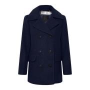 InWear Sailor Coat Jacka Marinblå Blue, Dam