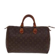 Louis Vuitton Vintage Pre-owned Canvas louis-vuitton-vskor Brown, Dam