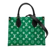 Louis Vuitton Vintage Pre-owned Canvas louis-vuitton-vskor Green, Dam