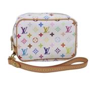 Louis Vuitton Vintage Pre-owned Canvas necessrer White, Dam