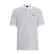 Hugo Boss Herr Polo Skjorta PaleStripe White, Herr