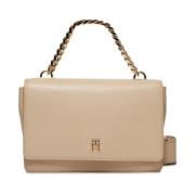 Tommy Hilfiger Elegant Crossbody Väska för Kvinnor Beige, Dam