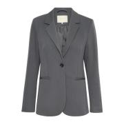 Kaffe Sakura Blazer Gray, Dam