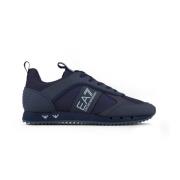 Emporio Armani EA7 Stiliga herrsneakers för sommaren Blue, Herr