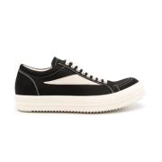 Rick Owens Vintage Denim Sneakers Svart/Vit Black, Dam