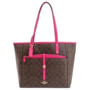 Coach Pre-owned Pre-owned Plast axelremsvskor Pink, Dam