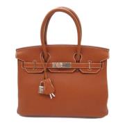 Hermès Vintage Pre-owned Laeder handvskor Brown, Dam