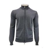 Bikkembergs Herr Grå Zip-Up Cardigan Gray, Herr