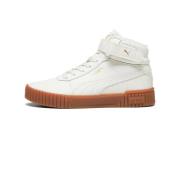 Puma Vintersneakers Retrostil Hög Topp White, Dam