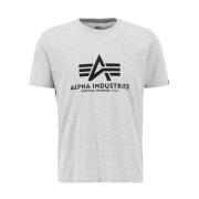 Alpha Industries Herr Livsstil T-shirt Gray, Herr