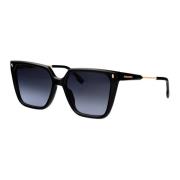 Dsquared2 Stiliga solglasögon D2 0135/S Black, Dam