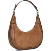 Michael Kors Brun Skuldväska SM Crescent Stil Brown, Dam