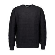 Iceberg Svarta Sweaters Stilfull Modell Black, Herr